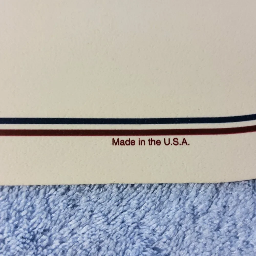 Corelle Coordinates Abundance Oval Placemat Reversible Peach Berries USA 17x11.5